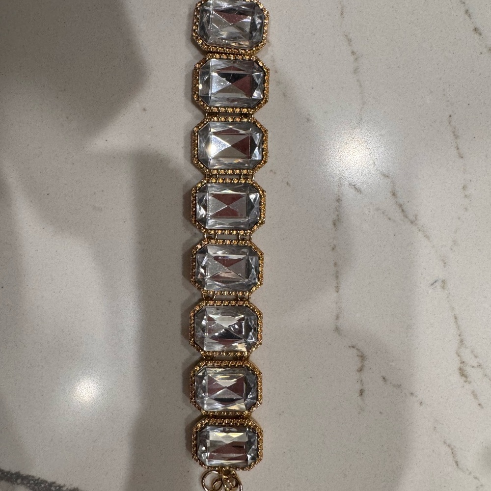J. Crew Elegant Gold and Silver Bracelet - Picture 2 of 3